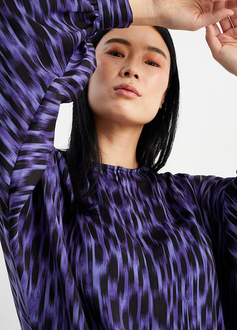 Светло-фиолетовая блуза C&A