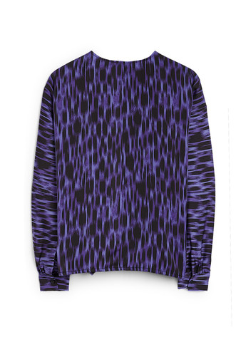 Светло-фиолетовая блуза C&A