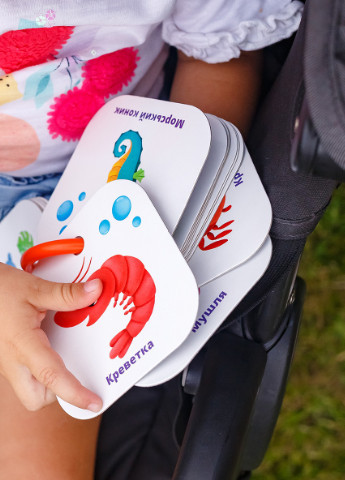 Картки на кільці "Кольори. Тварини" VT2000-01 (укр) Vladi toys (255391283)