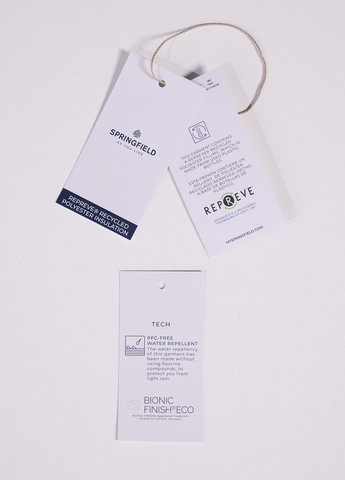 Черная демисезонная куртка Springfield