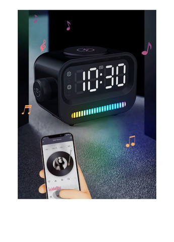 Часы настольные RapidFlow 3 в 1, 14х8х9 см TheGeneral (304674871)