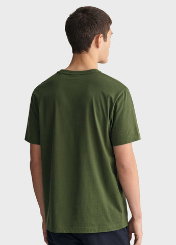 Хакі (оливкова) футболка Gant