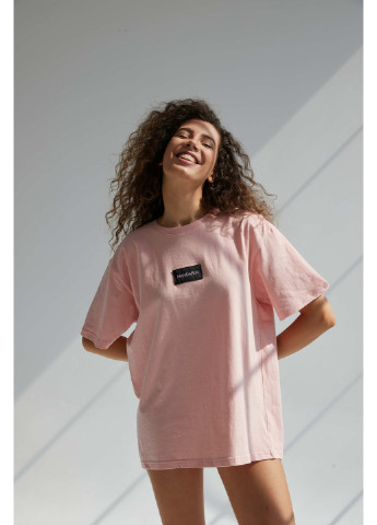 Розовая летняя футболка пэрин MANDARIN
