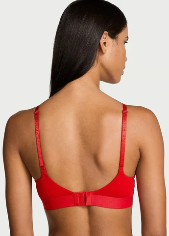 Красный демисезонный комплект (бюстгальтер, трусики) Victoria's Secret
