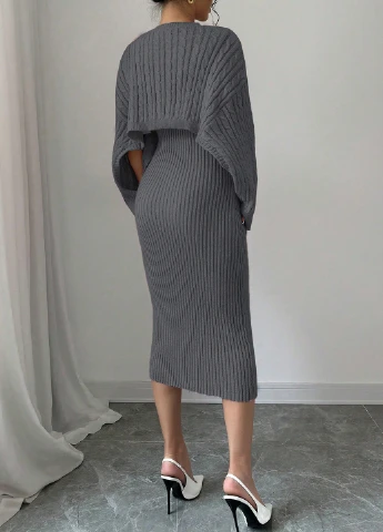 Костюм (светр, сукня) SHEIN (334151465)