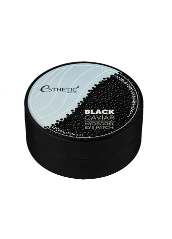 Esthetic House Гідрогелеві патчі під очі з чорною ікрою Black Caviar Hydrogel Eye Patch 60 шт — Крем, Південна Корея (255417378)