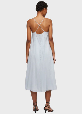 Блакитна кежуал сукня сукня-комбінація Drykorn однотонна