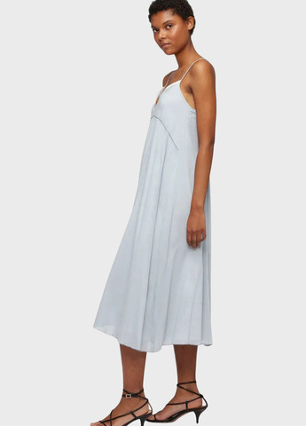 Блакитна кежуал сукня сукня-комбінація Drykorn однотонна