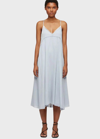 Блакитна кежуал сукня сукня-комбінація Drykorn однотонна