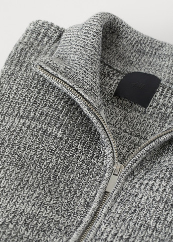 Черно-белый демисезонный кардиган H&M