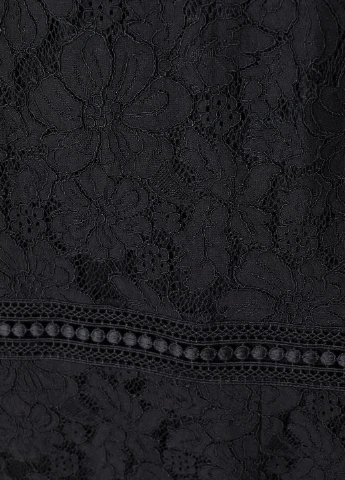 Чорна кежуал сукня H&M однотонна