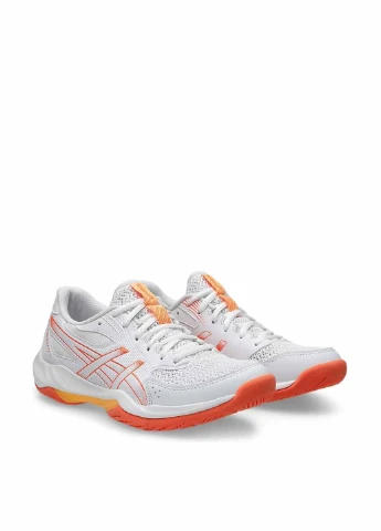 Кроссовки 1072A119-100 Asics Roket 12 White белые демисезоны (368082451)