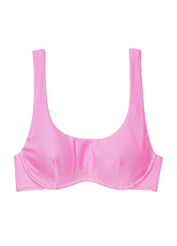 Рожевий літній купальник (ліф, трусики) топ, роздільний Victoria's Secret