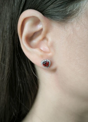 Сережки Silver Flame (354214474)