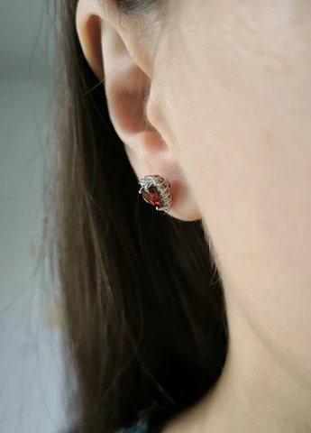 Сережки Silver Flame (354214474)