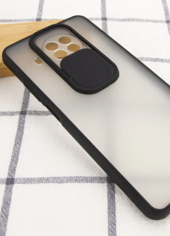 Чохол Camshield mate TPU зі шторкою для камери для Xiaomi Mi 10T Lite / Redmi Note 9 Pro 5G Чорний (is_00000042626_6) Epik (237824643)