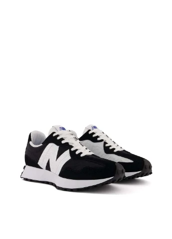 Чорно-білі кросівки демісезон New Balance
