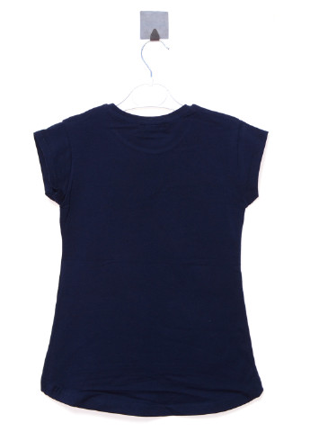 Темно-синяя летняя футболка с коротким рукавом ARS
