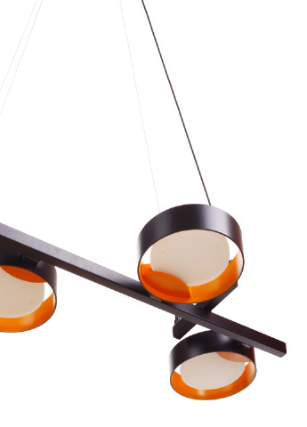 Светодиодная люстра BR-01 666S/4 LED 20W NW BK/G Brille (247209197)