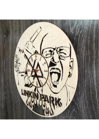 Концептуальний настінний годинник в інтер`єр «Linkin Park» 7Arts (253567392)