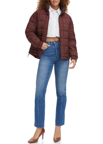 Коричневая демисезонная куртка Levi's