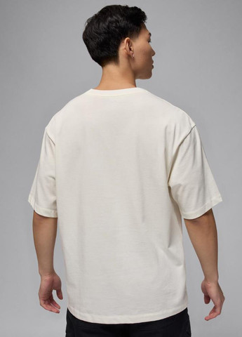 Бежева футболка ib7345-133 Jordan M J FLT ESS OVSZ SS CREW