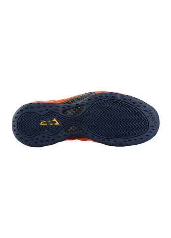 Оранжевые демисезонные кроссовки air foamposite 1 Nike