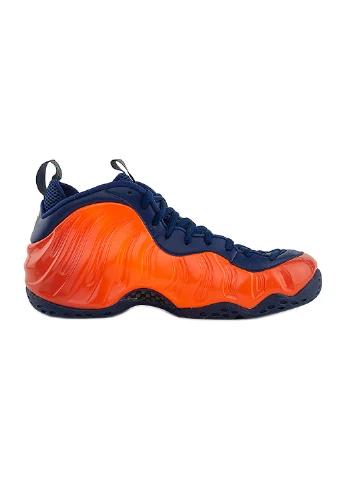 Оранжевые демисезонные кроссовки air foamposite 1 Nike