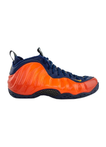 Оранжевые демисезонные кроссовки air foamposite 1 Nike