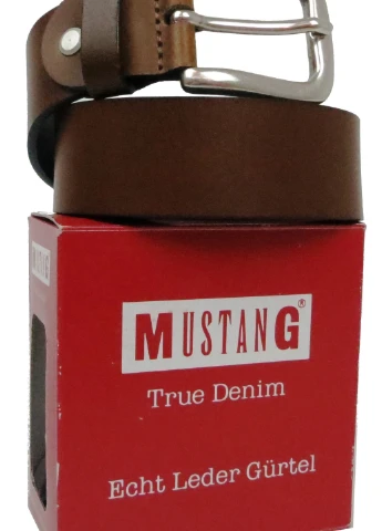 Женский кожаный ремень 115-125х3,5 см Mustang (254595052)