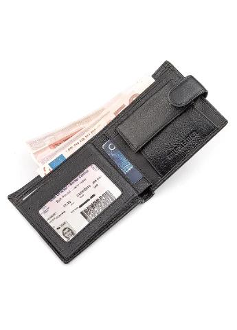 Чоловік шкіряний гаманець 11,5х9,5х2,5 см st leather (229459205)