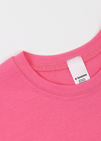 Рожева літня футболка Garnamama