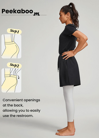 Комбінезон SHEIN комбінезон-шорти однотонний оливковий спортивний поліестер