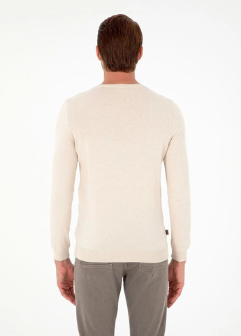 Бежевый демисезонный джемпер джемпер Pierre Cardin