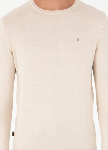 Бежевый демисезонный джемпер джемпер Pierre Cardin