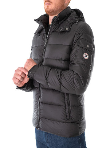 Черная зимняя куртка Reset