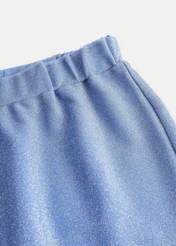 Голубой летний костюм (топ, брюки) SHEIN