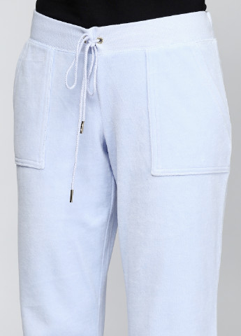 Голубые спортивные демисезонные клеш брюки Juicy Couture