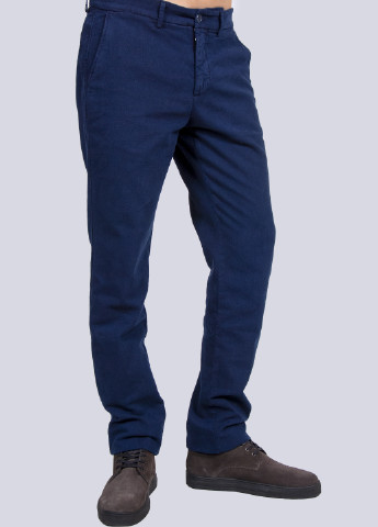 Синие демисезонные брюки Harmont & Blaine