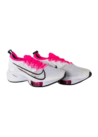 Кроссовки AIR ZOOM TEMPO NEXT% FK Nike белые демисезоны (256006279)