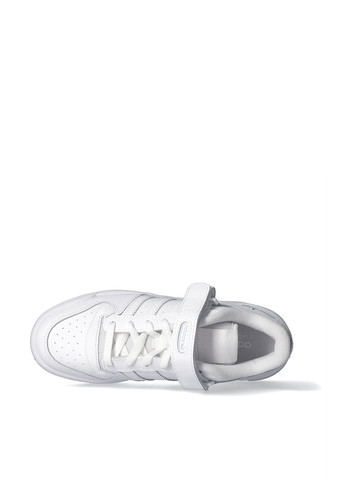 Белые демисезонные кроссовки adidas FORUM LOW ORIGINALS