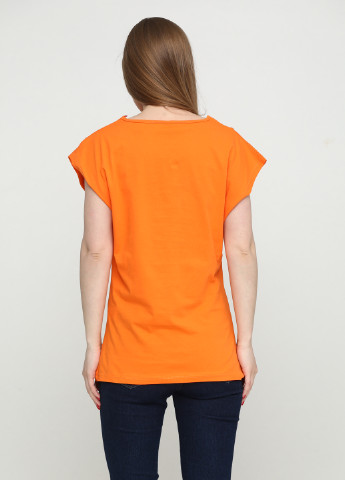 Оранжевая летняя футболка Hazard
