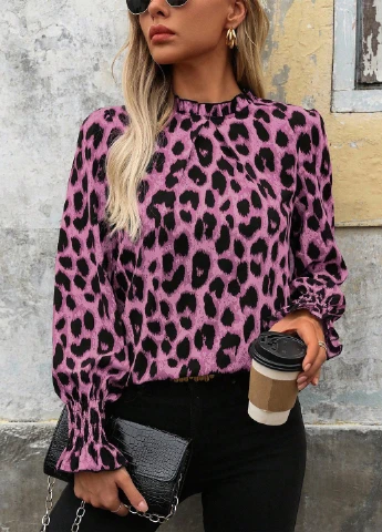Лілова блуза SHEIN