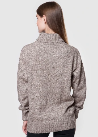 Бежевий демісезонний светр жіночий Arber Roll-neck WL1 WTR-85