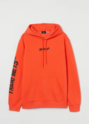 Худі фліс,морквяний, H&M (255170804)