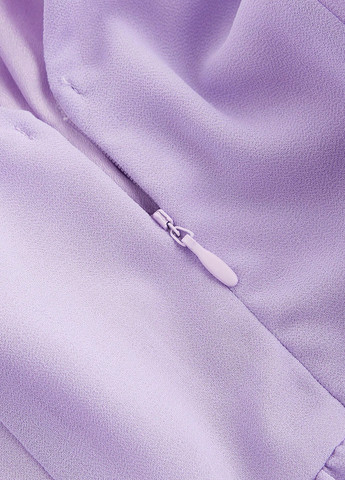 Сиреневое кэжуал платье а-силуэт SHEIN однотонное