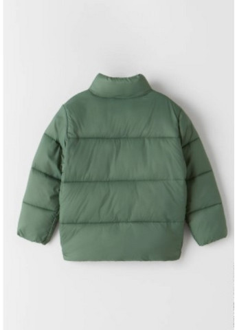 Оливковая (хаки) демисезонная куртка для мальчика Zara