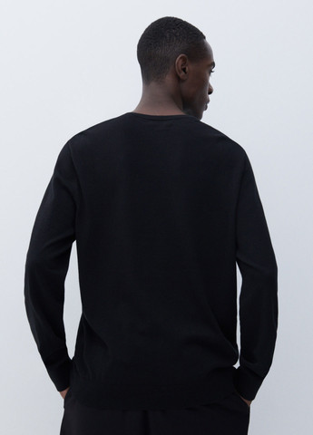 Черный демисезонный пуловер пуловер Reserved