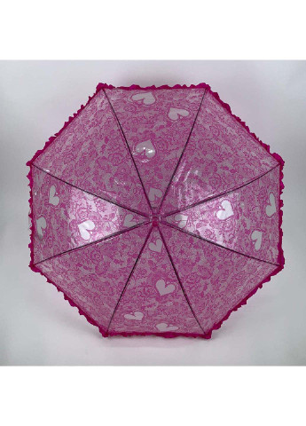 Зонт SL 18102-5 трость малиновый