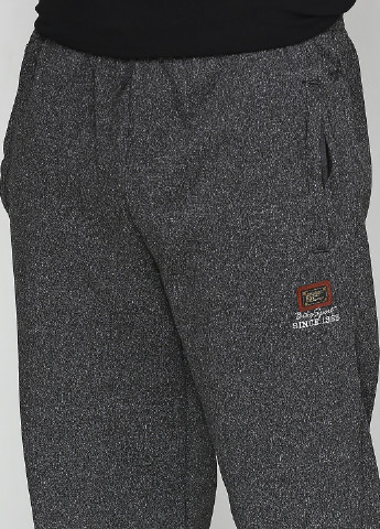 Грифельно-серые спортивные демисезонные прямые брюки Tovta